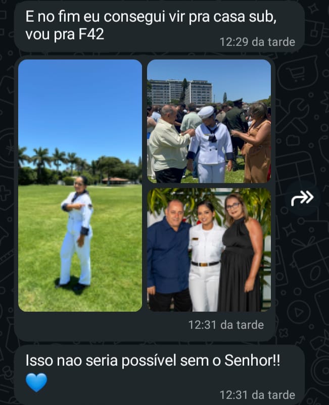 Depoimento de aluno