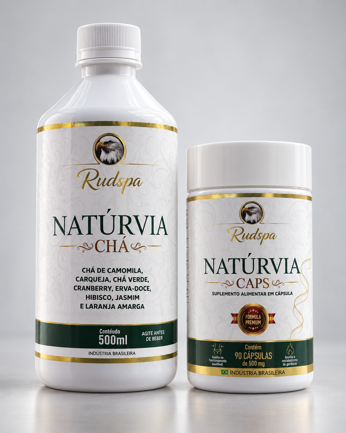 Kit Natúrvia Chá + Caps
